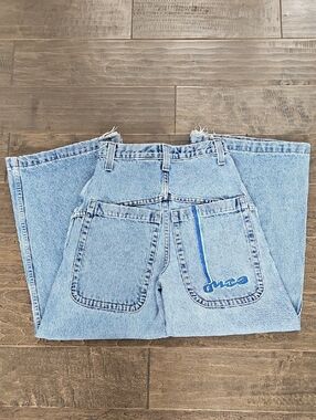 Vintage & RARE JNCO Kid's Denim Jeans with JNCO Graphic on Back Pocket Sz 10